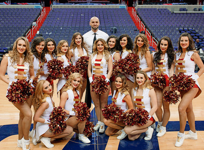 Wrocławskie cheerleaderki oczarowały Gortata i NBA
