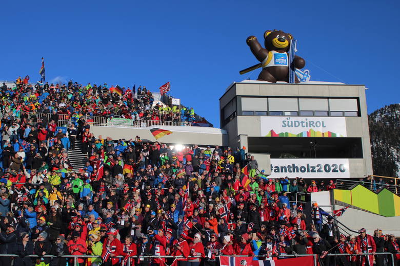 Stadion w Anterselvie - jeden z ważniejszych obiektów sportowych Południowego Tyrolu