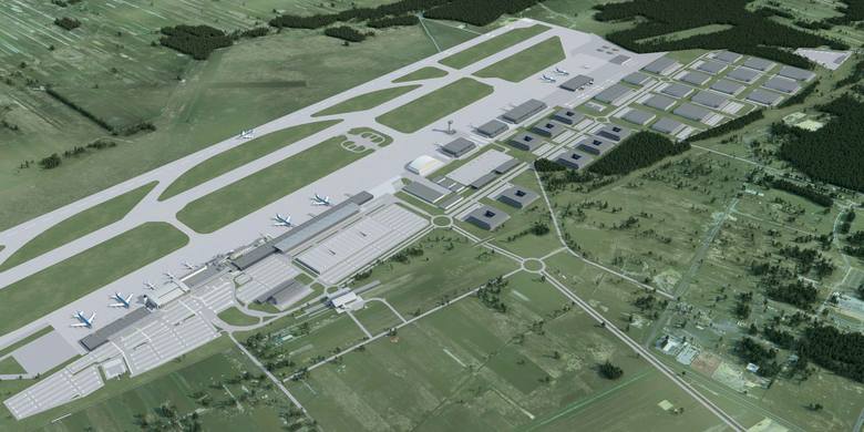 Lotnisko w Pyrzowicach, kolejne inwestycje. We wrześniu 2015 pierwszy samolot ma wystartować z nowego pasa, latem 2015 otwarty zostanie nowy terminal C (powstaje obok B)