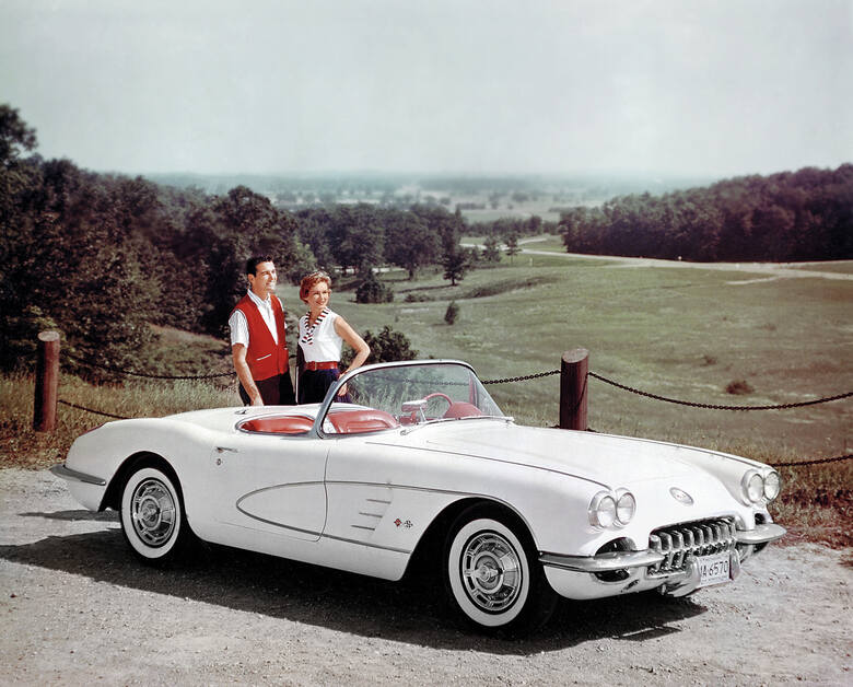 Pierwsze pokolenie Corvette liczyło ogółem 69 tys.szt. Fot: Chevrolet