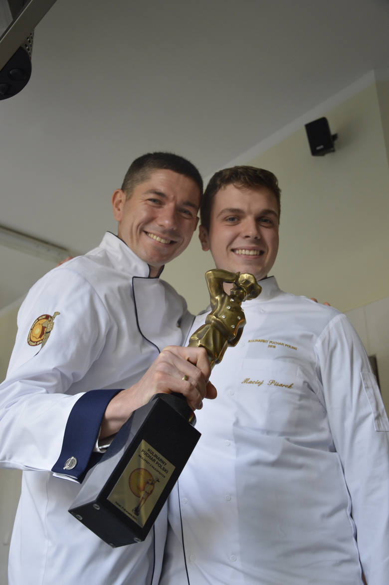 Kulinarny Puchar Polski  dla Gorzowa! Duet w składzie: Paweł Salamon (z lewej) i Maciej Pisarek okazał się najlepszy w Polsce