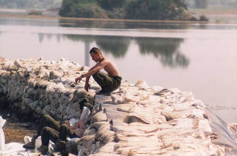 Powódź 1997 w Opolu.  (Pawel Stauffer)