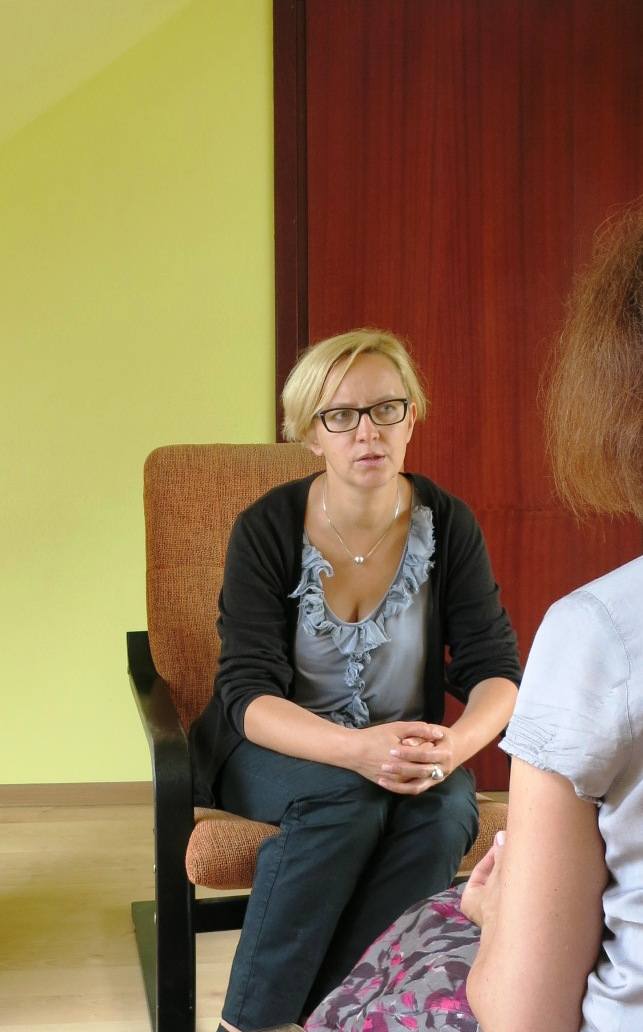 Anna Marlęga-Woźniak , psycholog – psychoonkolog, koordynator Akademii Walki z Rakiem w Gdańsku