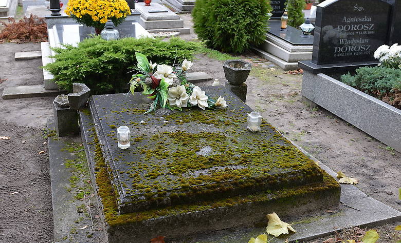 Grób Katarzyny Ambrosius na cmentarzu w Grudziądzu był już zapomniany. Rodzina ze Szkocji zajęła się nim