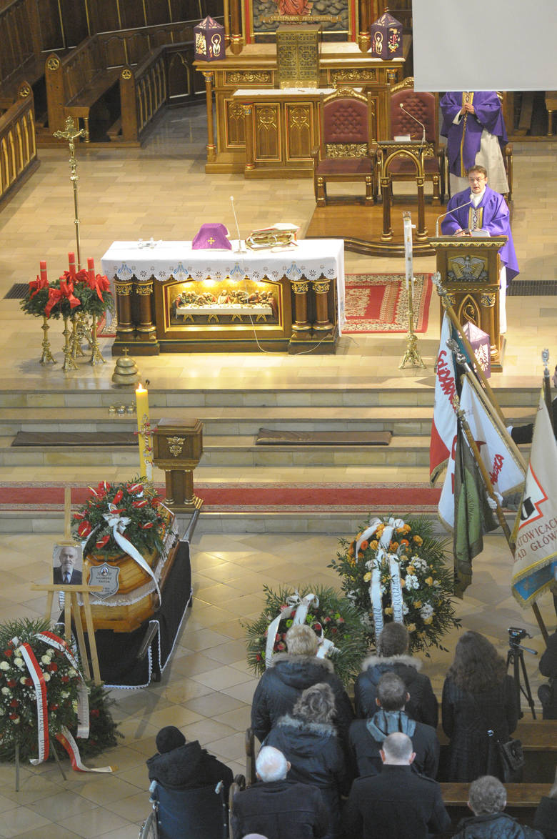 Pogrzeb Kazimierza Świtonia w Katowicach