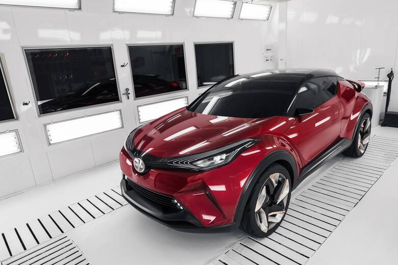 Model powstał na bazie Toyoty C-HR Concept, którą pokazano podczas wrześniowego salonu samochodowego we Frankfurcie / Fot. Scion
