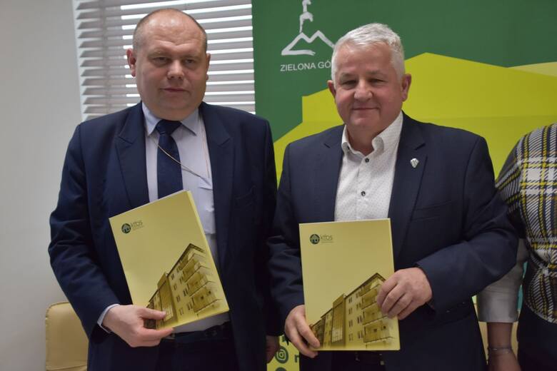 Podpisanie umowy na budowę przedszkola i szkoły na osiedlu Czarkowo w Zielonej Górze Łężycy - 23 marca 2023 r.