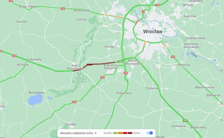 Wypadek na autostradzie A4 pod Wrocławiem. Zderzyły się 3 samochody, dwie osoby zostały ranne [ZDJĘCIA]