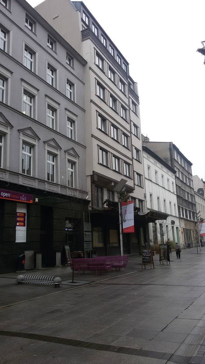 Hotel przy ulicy Mariackiej w Katowicach