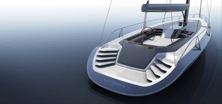 Peugeot Design Lab - koncepcyjny jacht ,Fot: Peugeot