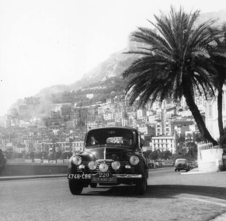 Renault 4 CV na Rajdzie Monte Carlo 1949 r., Fot: Renault