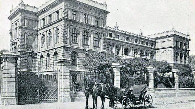 Dawny szpital żydowski, który nosił imię Izraela i Leonii Poznańskich, przy ul. Sterlinga