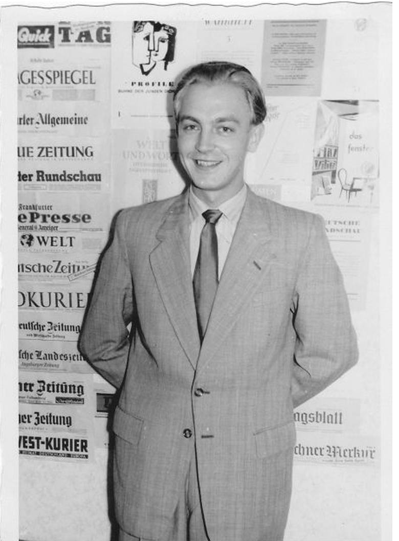 Heinz Piontek w 1953 roku.