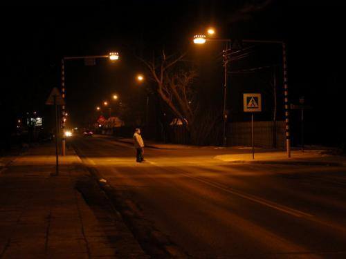 Zdjęcie Nr 3. Oświetlenie pieszego w strefie przejścia – instalacja Warszawa Ursus, Źródło: ZUT Projekt
