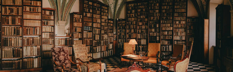 Wspaniała biblioteka klasztorna