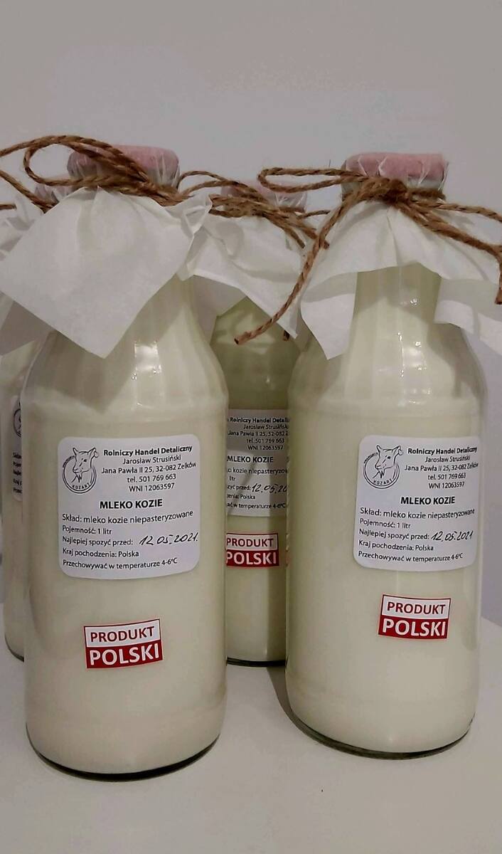 Mleko u Agnieszki i Jarosława Strusińskich, którzy prowadzą w Zelkowie górskie gospodarstwo