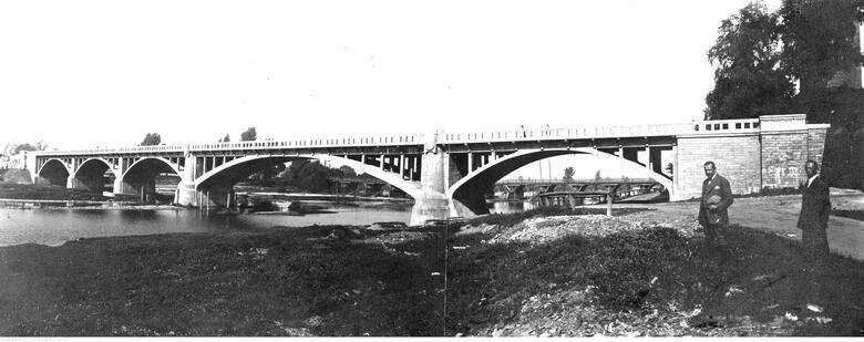 Pierwszy betonowy most w Oświęcimiu powstał w 1924 roku
