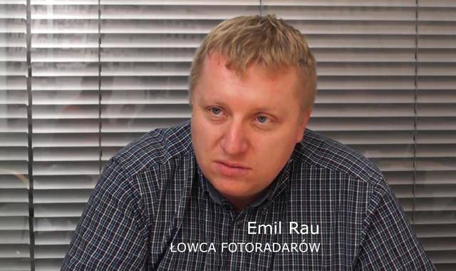 Emil Rau, Łowca FotoradarówFot. Motofakty