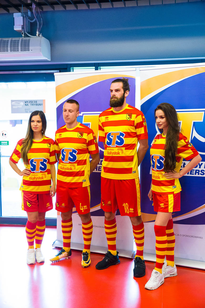 Piłkarze Jagiellonii zyskali nowego sponsora głównego, którego logo będzie widnieć na koszulkach meczowych przez najbliższe dwa lata