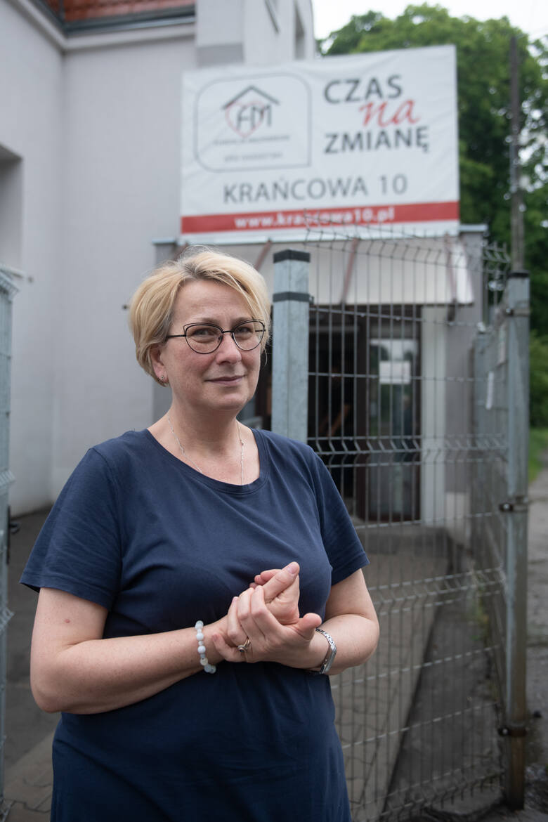 Anna Michalak, kierowniczka schroniska dla osób bezdomnych przy Krańcowej 10