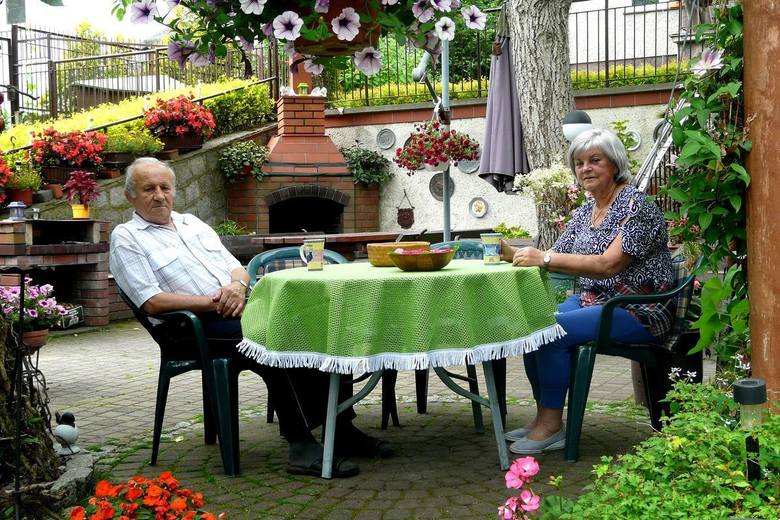 Przydomowy ogród pp. Aliny i Tadeusza Białkowskich