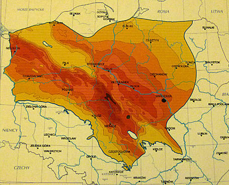Według map właśnie w rejonie Łodzi wody geotermalne mają najwyższą temperaturę i ich wykorzystanie byłoby najbardziej opłacalne.