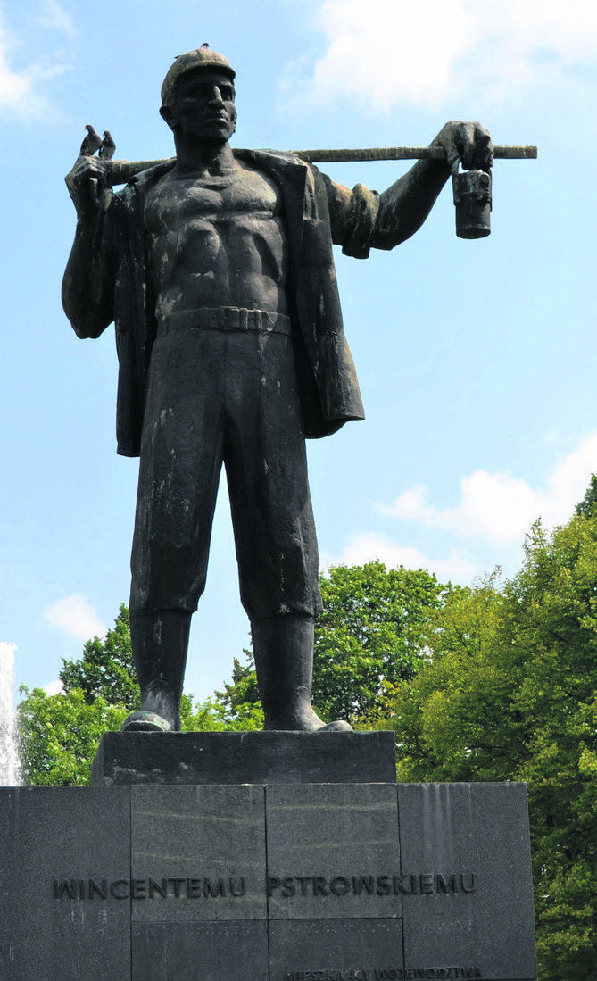 Pomnik Wincentego Pstrowskiego w Zabrzu