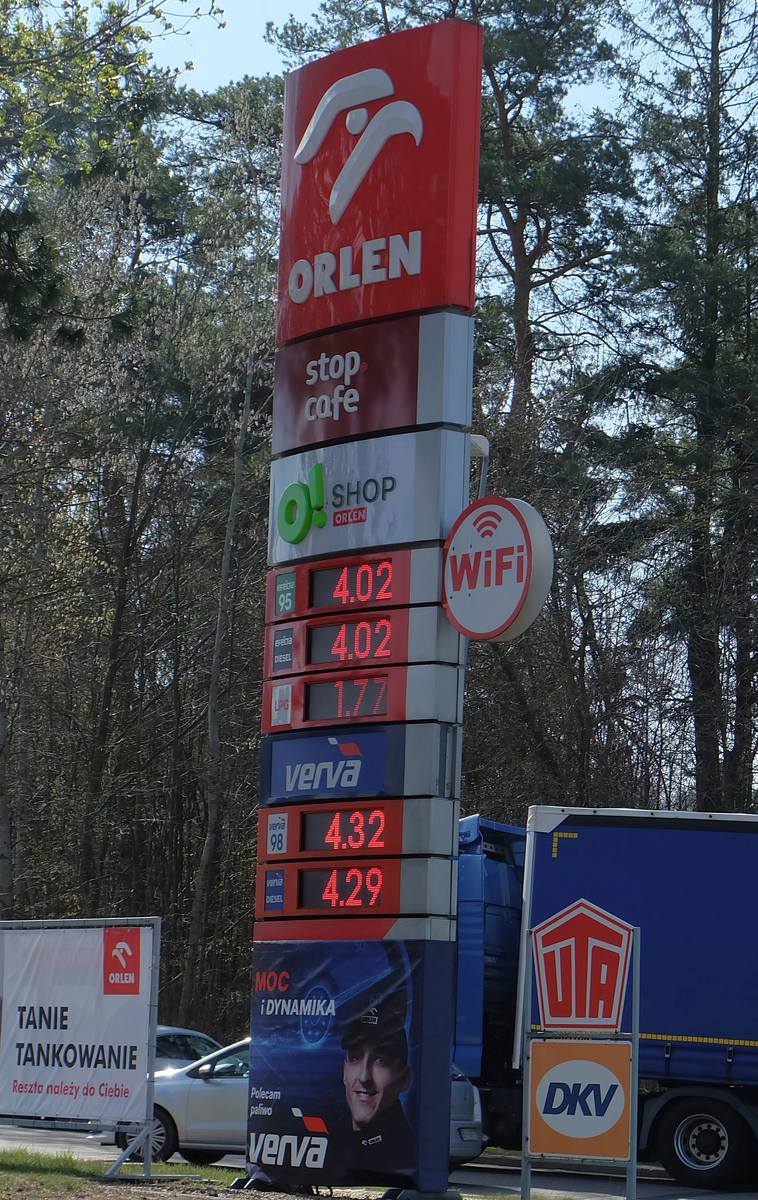 Ceny paliw na stacjach. Benzyna, diesel, LPG w Białymstoku