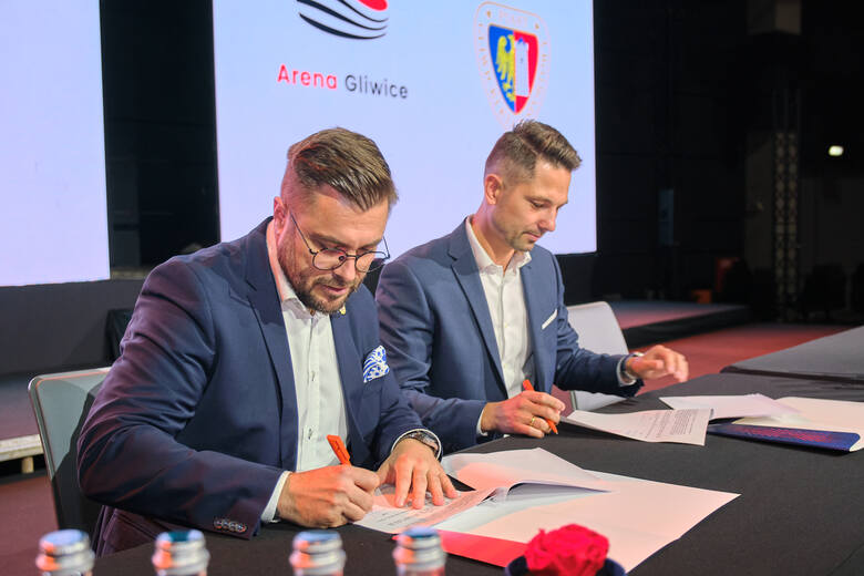 Arena Gliwice i Piast Gliwice łączą siły. Podpisano kolejną umowę o współpracy