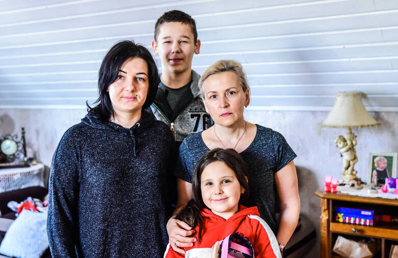 Jest w nich jakaś godność i honor... Exodus ukraińskich uchodźców trwa. W Olbrachtowie, koło Żar, mieszka pięcioosobowa rodzina z Charkowa
