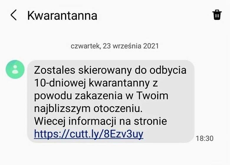 Uwaga! Mieszkańcy regionu radomskiego i całej Polski dostają SMS o kwarantannie. Sanepid ostrzega: To oszustwo!
