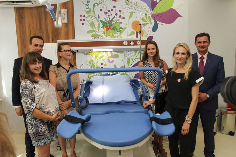 Otwarcie sali porodów rodzinnych w Skierniewicach