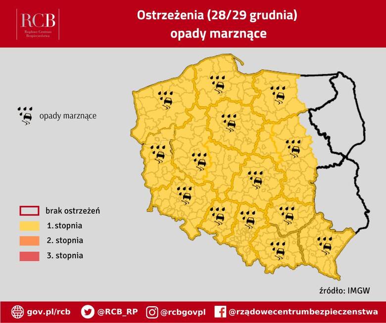 Gołoledź na drogach Dolnego Śląska: wypadki, kolizje, ostrzeżenia