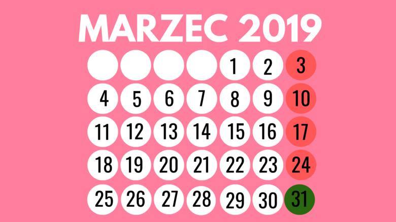 Niedziele handlowe MARZEC 2019. Sklepy otwarte 24 marca (24.03.2019)? Kalendarz zakaz handlu w niedziele w marcu 2019 roku