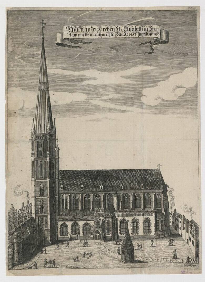 Kościół garnizonowy do XVI wieku miał o wiele wyższą wieżę. Wznosiła się wysoko ponad horyzont.