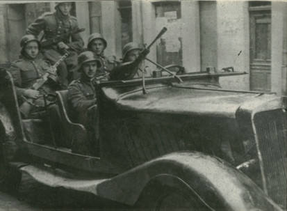 Szprotawscy milicjanci w 1945 roku