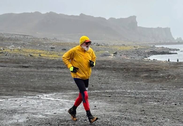 O Zbigniewie Szkudlarku Słupsk usłyszał, gdy przebiegł maraton na Antarktydzie