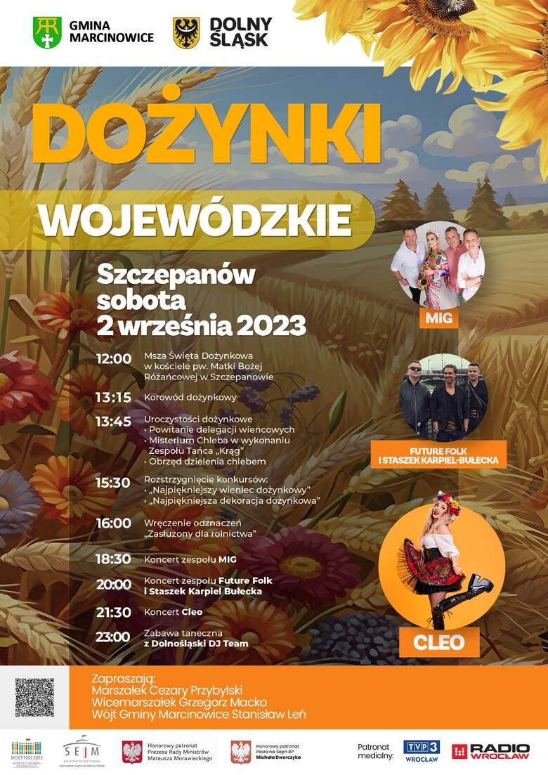 Dożynki Wojewódzkie w tym roku w Szczepanowie