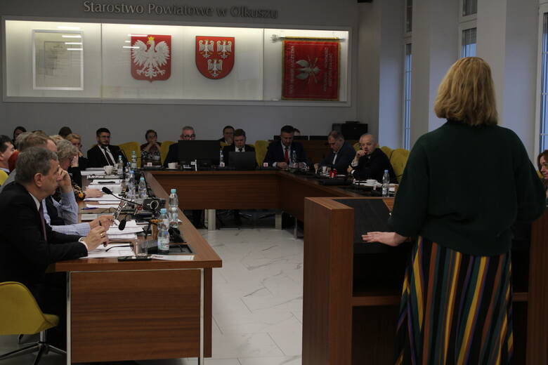 XLIII sesja Rady Powiatu w Olkuszu
