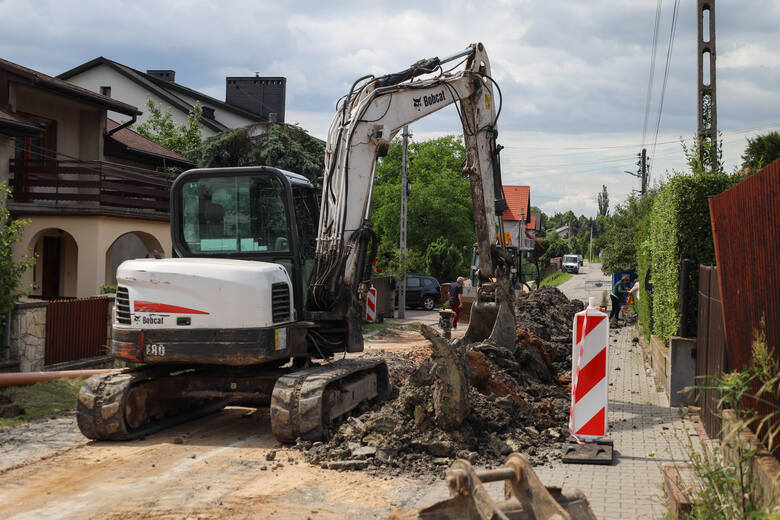 Remont ulicy Nullo w Olkuszu