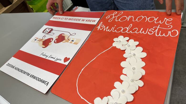 Ocena prac nadesłanych na wojewódzki konkurs Polskiego Czerwonego Krzyża o tematyce honorowego krwiodawstwa