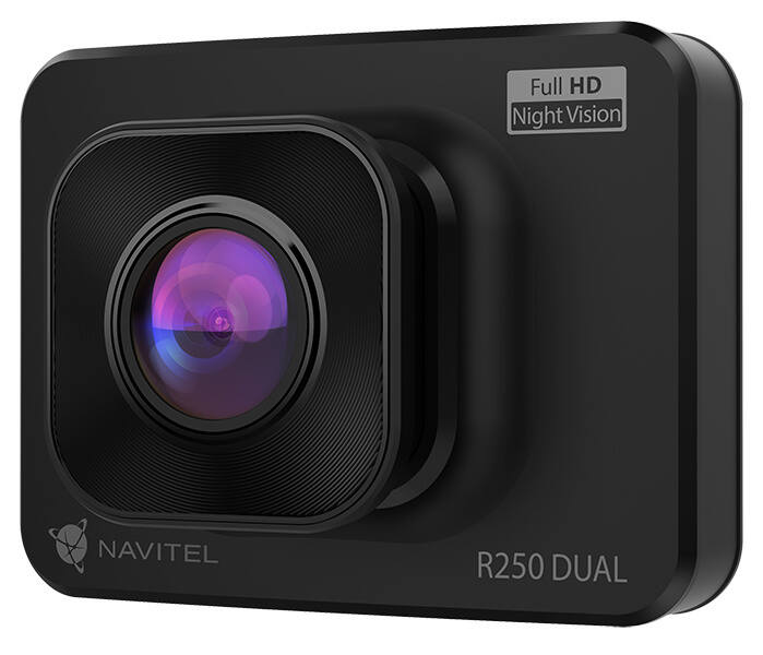 Navitel wprowadził do sprzedaży nowy wideorejestrator. R250 Dual to połączenie przedniej oraz tylnej kamery wspierające bezpieczeństwo podczas jazdy.Fot.