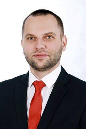 Michał Kluczyński, 33 lata. Żonaty, dwoje dzieci.