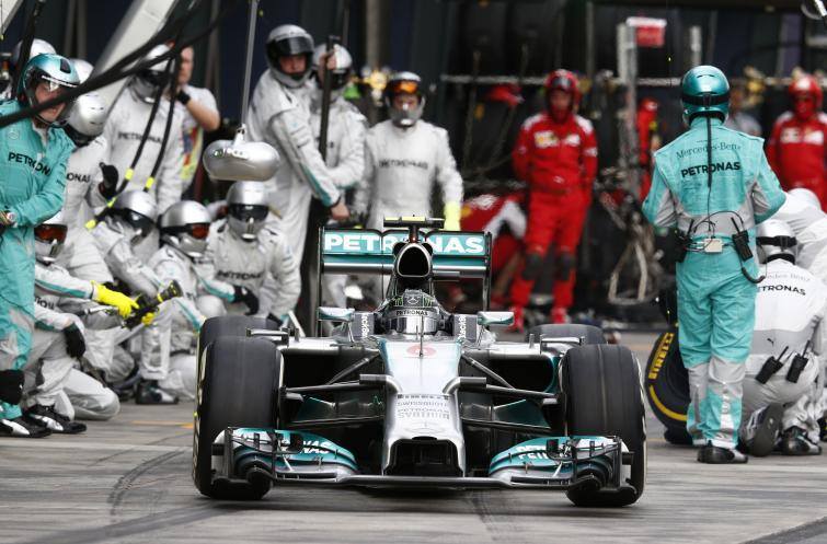 Nico Rosberg z Mercedesa przejechał bezbłędny wyścig