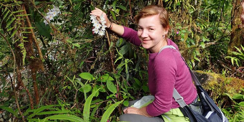 Marta Kolanowska bada kolumbijskie storczyki od siedmiu lat
