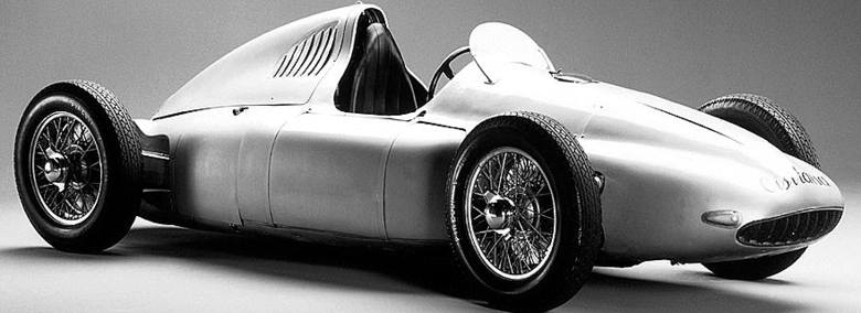 Od 1950 r. samochody Porsche odnoszą zwycięstwa w wyścigach i rajdach. Tu - specjalnie przygotowany egzemplarz modelu 356, który zwyciężył w klasie do