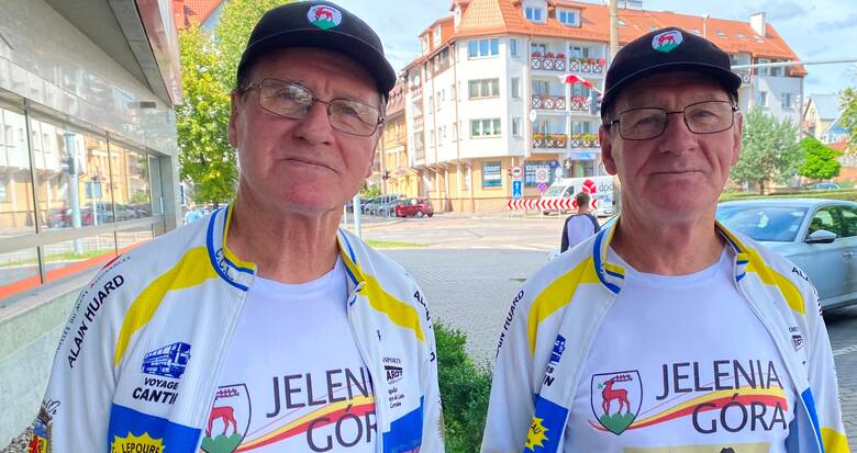 Bracia Osipikowie - zapaleni podróżnicy, rowerzyści - odwiedzili naszą redakcję 1.09.2021. Zdjęcia
