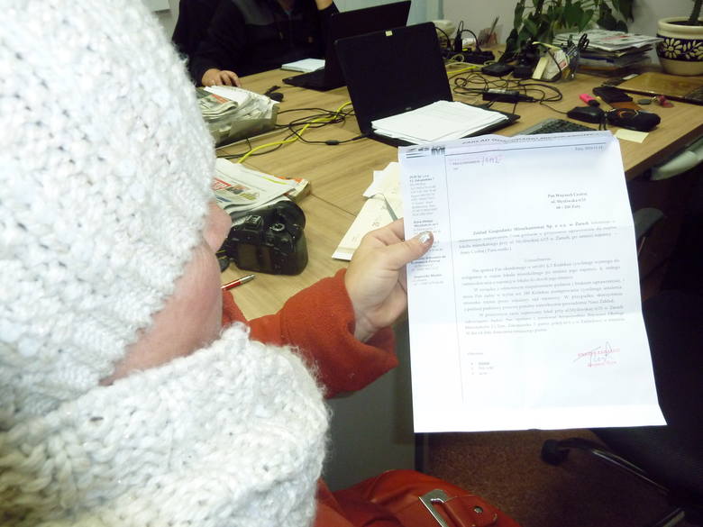 Kilka dni temu Wojciech Czubaj otrzymał pismo od Zakładu Gospodarki Komunalnej w Żarach, informujące o konieczności wyprowadzki z mieszkania jego ma