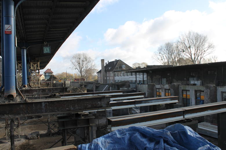 Trwa remont estakady kolejowej w Gorzowie.