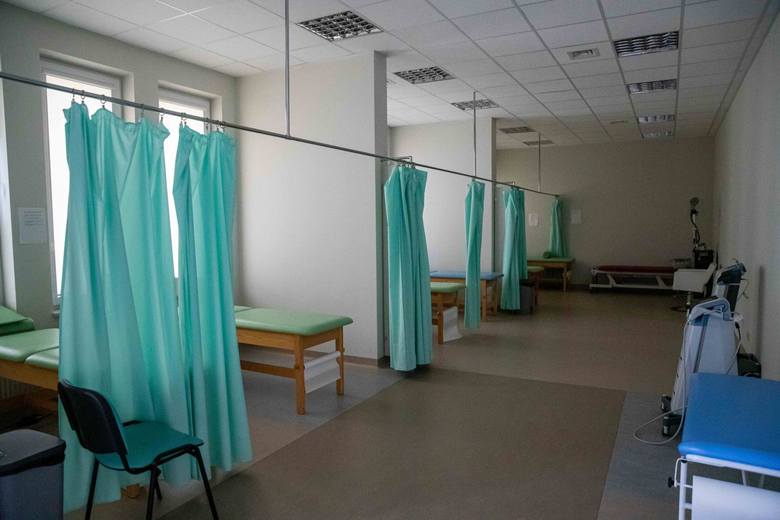 Rehabilitacja pocovidowa w szpitalu w Supraślu.